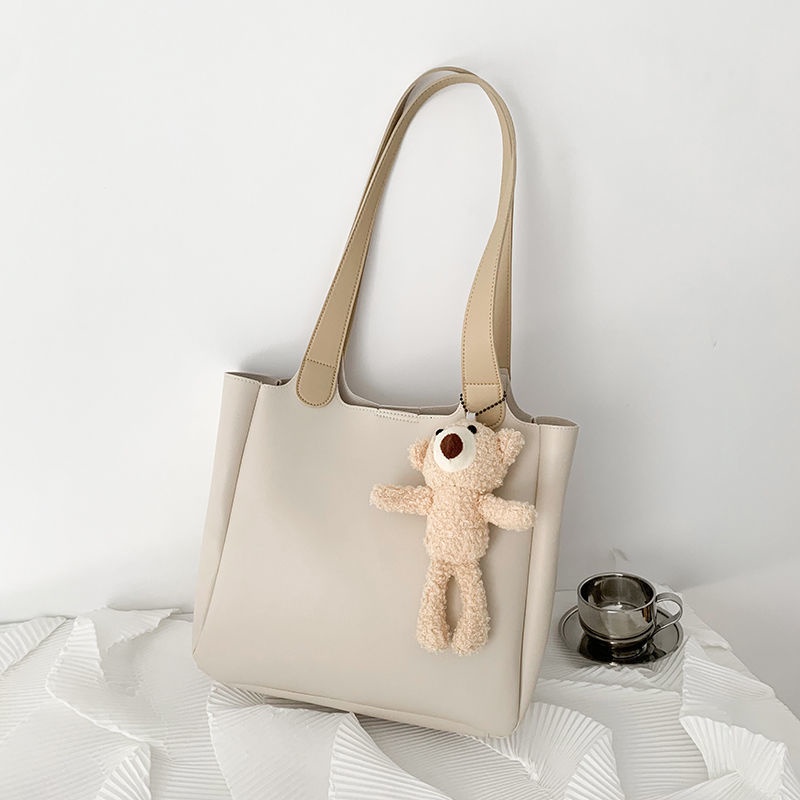 Túi Tote Đeo Vai Sức Chứa Lớn Thiết Kế Nhỏ Gọn Thời Trang Cho Nữ