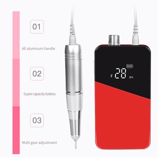 Máy mài móng tích điện us809 pin bền máy khỏe