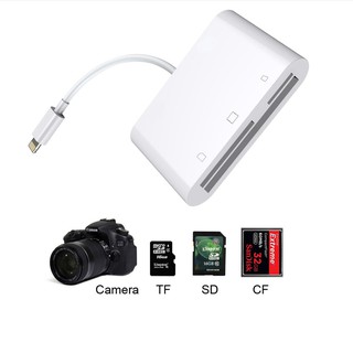 đêm combo camera yoosee camera trợ camera wifi Đầu đọc thẻ CF/SD/Micro SD cho iphone, ipad, samsung