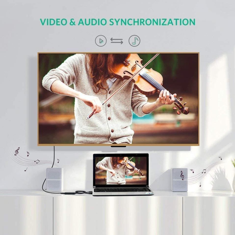 Bộ chuyển đổi VGA, audio sang HDMI Chính Hãng UGREEN MM106 ✔HÀNG CHÍNH HÃNG ✔