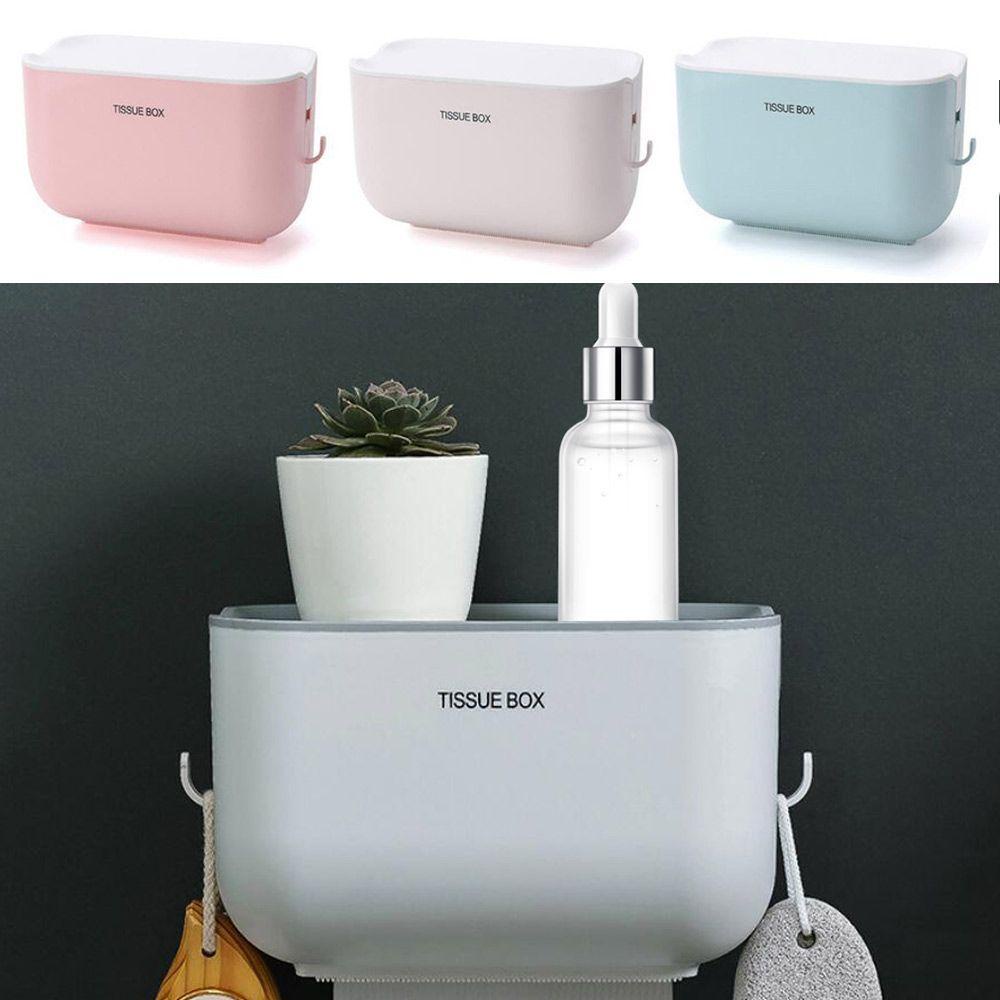 KUNHEV Giá Đỡ Cuộn Giấy Vệ Sinh Gắn Tường Không Cần Đục Lỗ Đa Năng