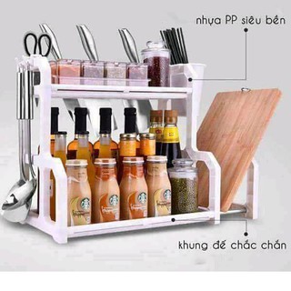 Kệ gia vị chữ H - Kệ nhà bếp thông minh