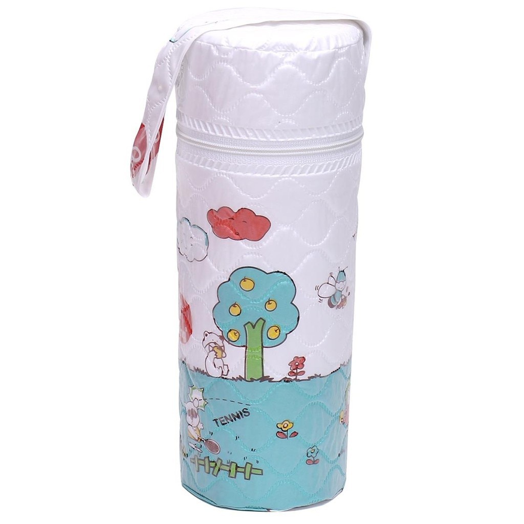 BÌNH Ủ SỮA ĐƠN CỔ RỘNG BABY HELLO 300ML CHO BÉ-TÚI GIỮ NHIỆT BÌNH SỮA - TẶNG VÒNG DÂU CHO BÉ TRỊ GIÁ 20K.