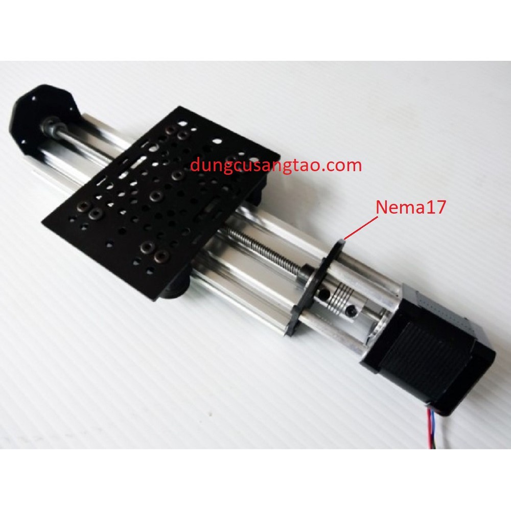 Miếng gắn phụ kiện cho máy in 3D Nema17 / nema23 (Threaded Rod Plate - NEMA17/23)