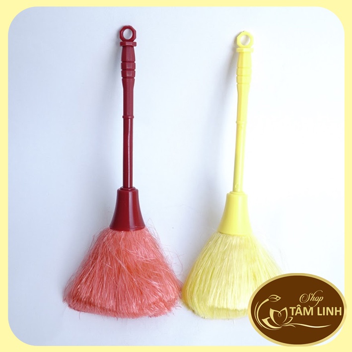 Chổi quét bàn bàn thờ, tượng _ chổi vệ sinh bàn thờ siêu tơ, siêu bền cầm tay