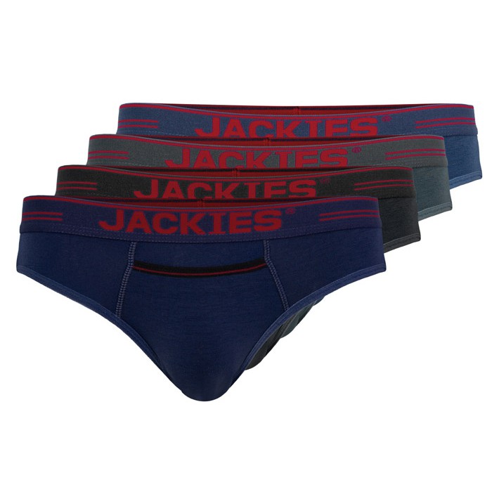 Combo 4 quần lót nam JACKIES 808 có túi ở giữa