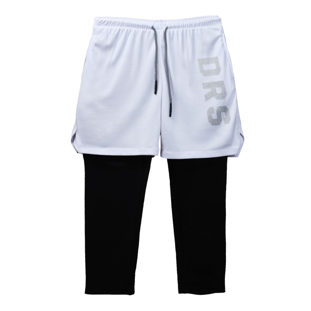 Quần Legging Thể Thao 2 Lớp In Logo DRS Cực Xịn Cho Mùa Thu, Phù Hợp Tập Gym, Running, Dáng Bao Ngầu (DRQ04)