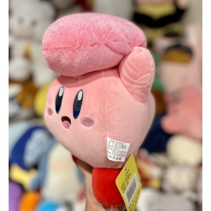 Gấu bông PKM Poke mon Kirby ôm trái tim trên đầu chất mềm mịn 25-30cm