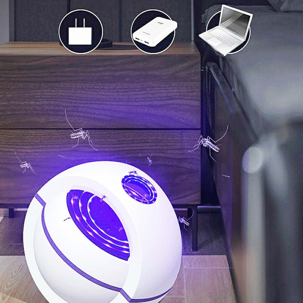 Đèn bắt muỗi thông minh thay thể đèn ngủ tiện lợi - Máy bắt muỗi diệt côn trùng ( hàng hot 2021)