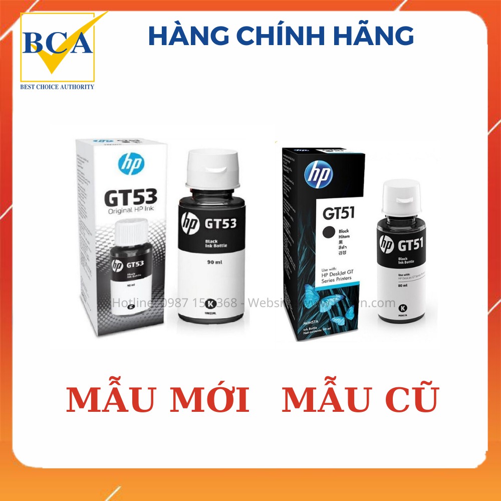 Mực In HP GT53 Black Original Ink Bottle