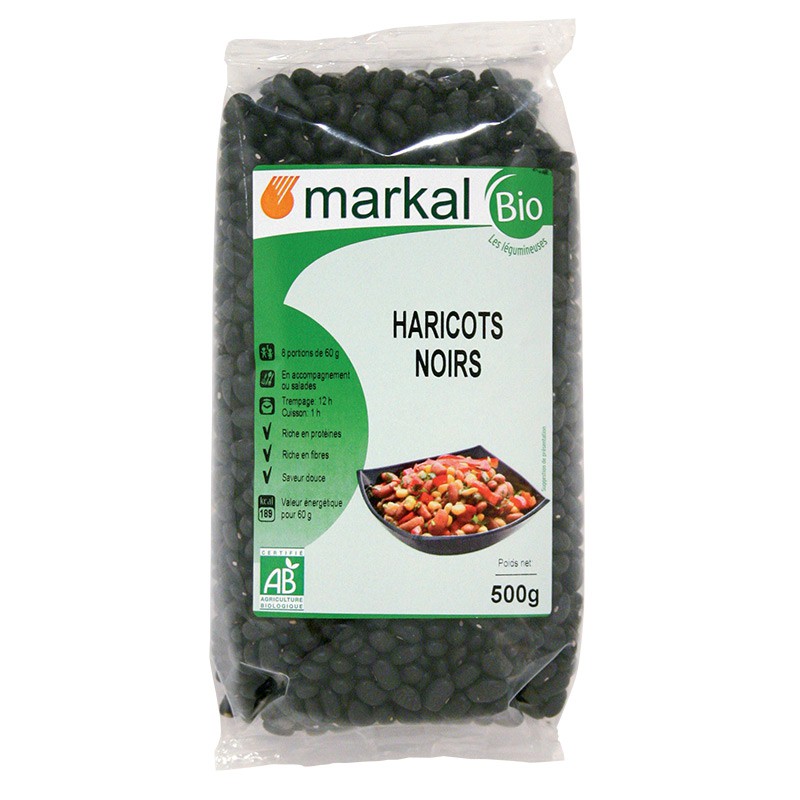 Đậu đen hữu cơ Markal organic black bean 500g