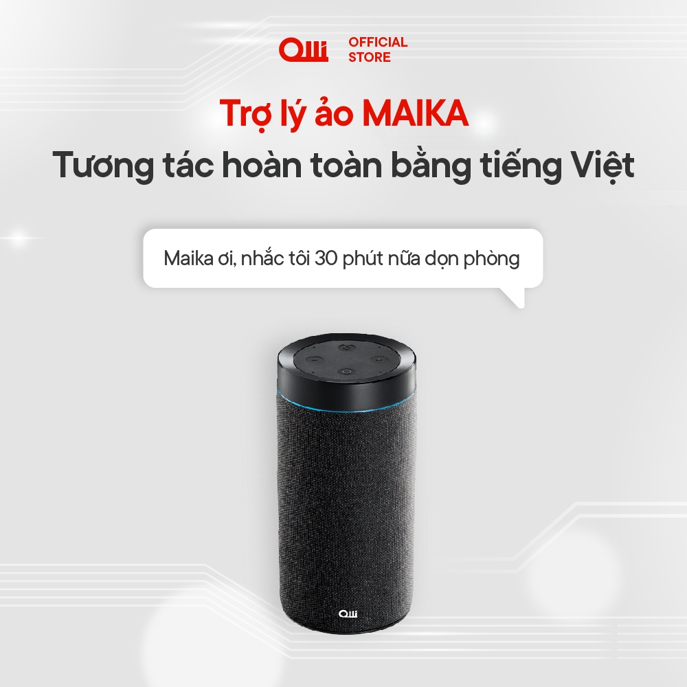 Loa thông minh OLLI MAIKA màu Đen Nguyên Bản MK100B