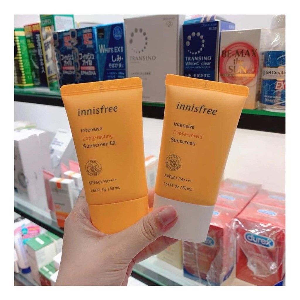 Kem chống nắng Innisfree Intensive Triple Care Sunscreen 50ml