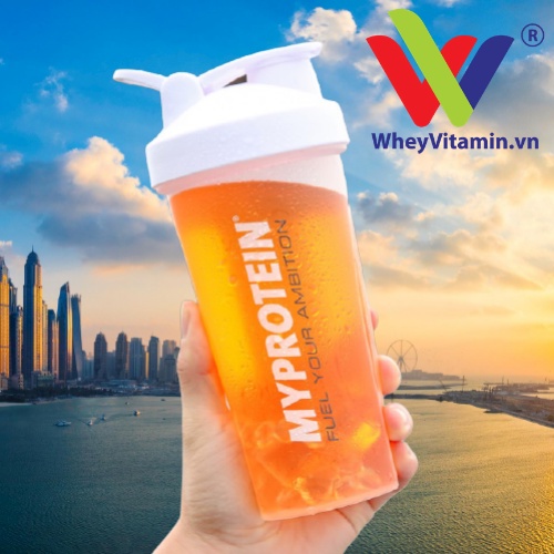 Bình lắc sữa Whey Protein Tập Gym * Bình Đựng Nước Thể Thao* My Protein 600ml- hàng nhựa cao cấp