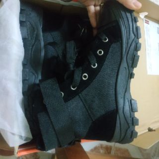 (Order_ảnh thật) GIÀY COMBAT BOOT VẢI DÙ CHỐNG NƯỚC