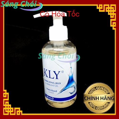 Gel Bôi Trơn KLY 250ml - Personal Water-Based Lubricating Jelly / Lubricant Gel / Lube 250ml