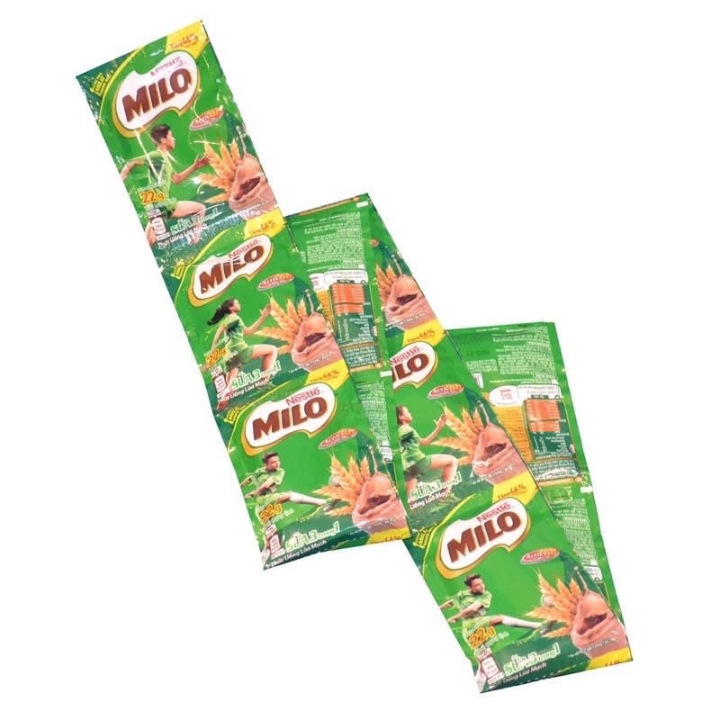 sữa bột milo dây(10 gói* 22gam) date mới-2022