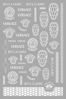 Sticker dán móng tay nail dạ quang