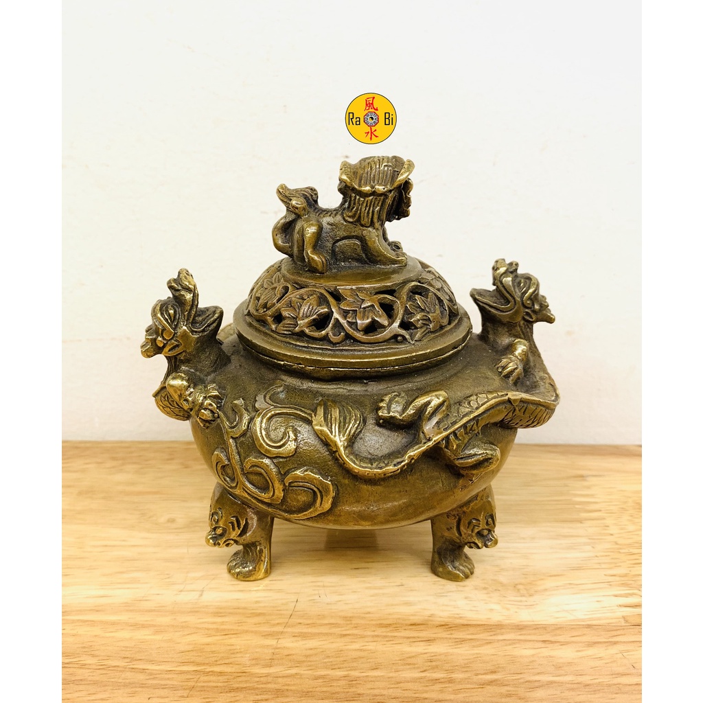 Lư Trầm Lân - Vật Phẩm Đồng Thờ Cúng