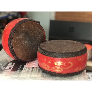 Trống khẩu gỗ mít da trâu