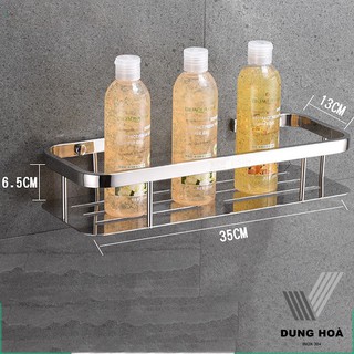 [INOXSUS304] Kệ thẳng đơn/2 tầng nhà tắm