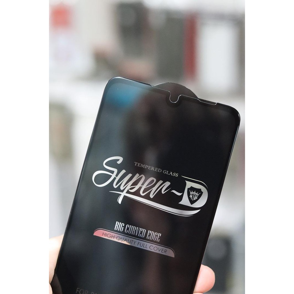 Cường lực full màn Xiaomi Redmi Note 7 , Note 7 Pro Kính cường lực SuperD siêu cao cấp