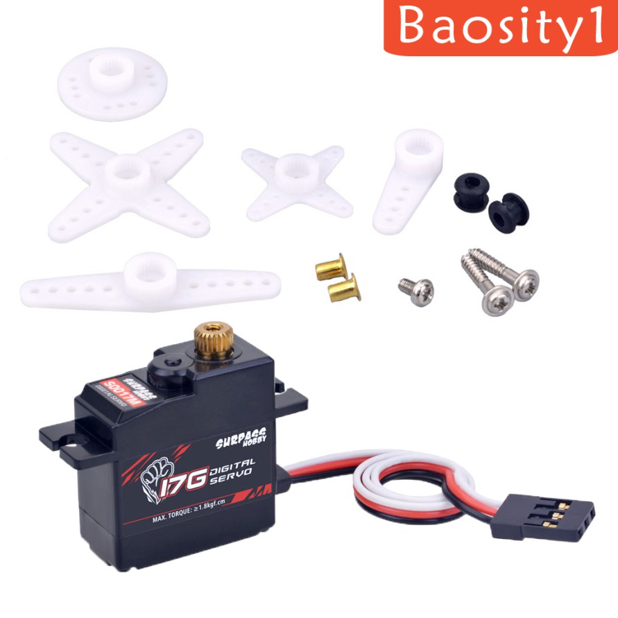 Động Cơ Servo Kỹ Thuật Số 1 / 18 Cho Đồ Chơi Điều Khiển Từ Xa