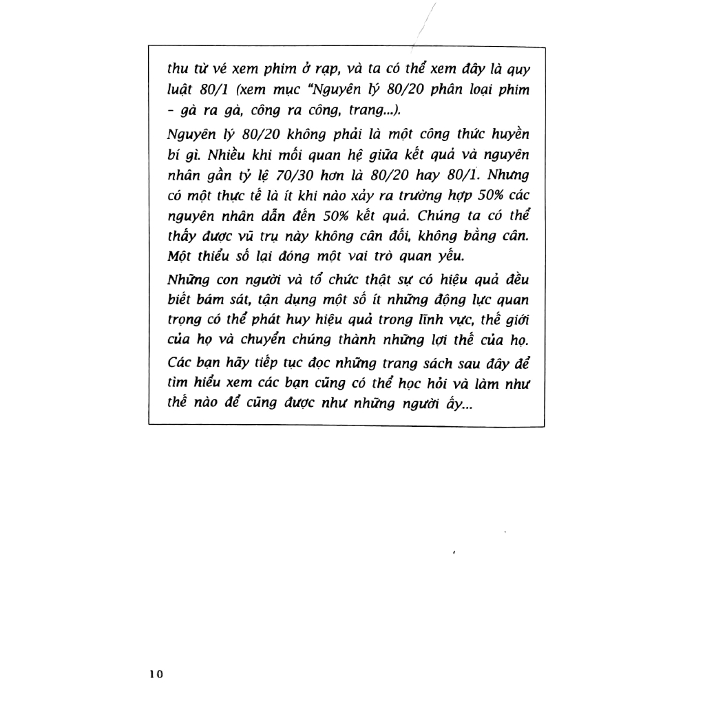 Sách - Nguyên Lý 80/20 - Bí Quyết Làm Ít Được Nhiều (Tái Bản 2017)