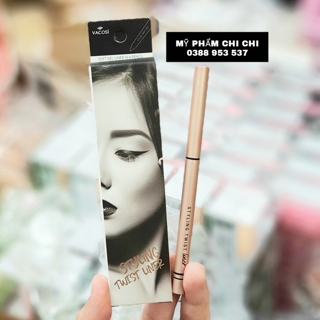 [370259] Chì vặn kẻ mắt Vacosi Styling Twist Liner 5ml