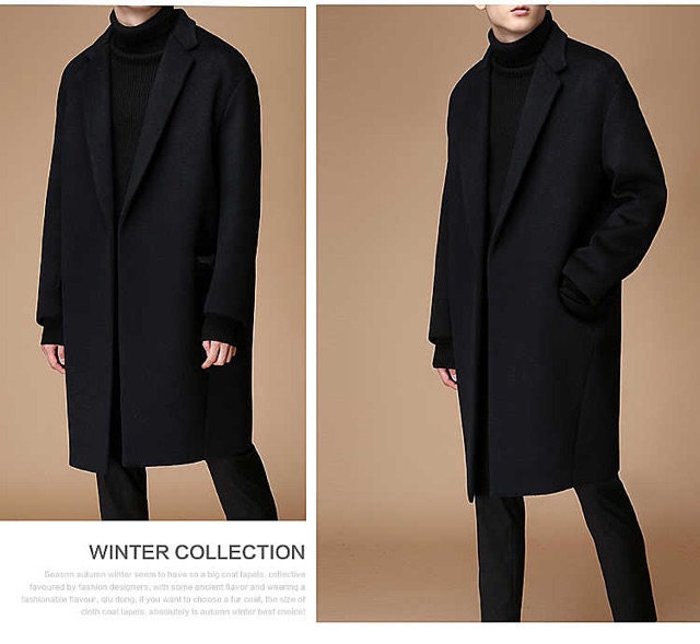 Áo Dạ Nam Hàn Quốc cao cấp nhập khẩu