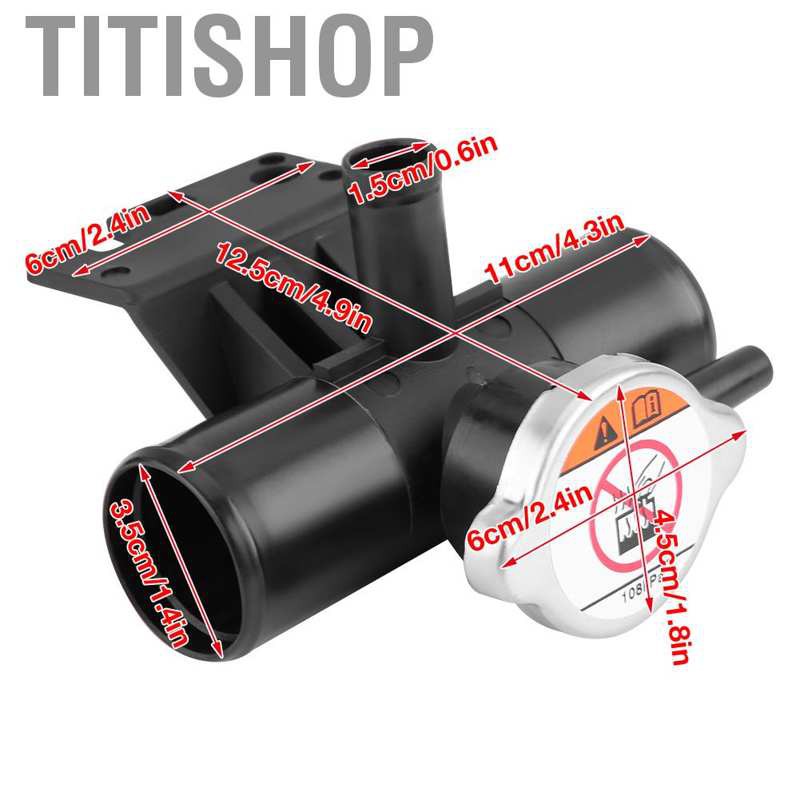 Titishop New Car Coolant Radiator Filler Neck Tool Fitting 1350A015 For Mitsubishi Lancer