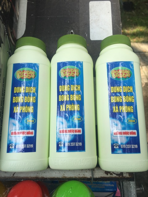 Dung dịch nước bong bóng xà phòng 250ml /500ml