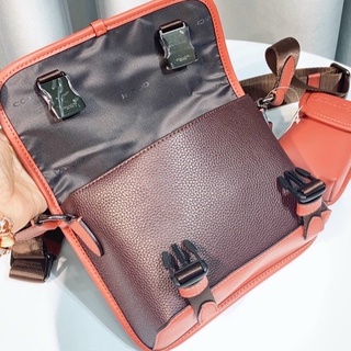 Túi Coach for men da bò nguyên chiếc