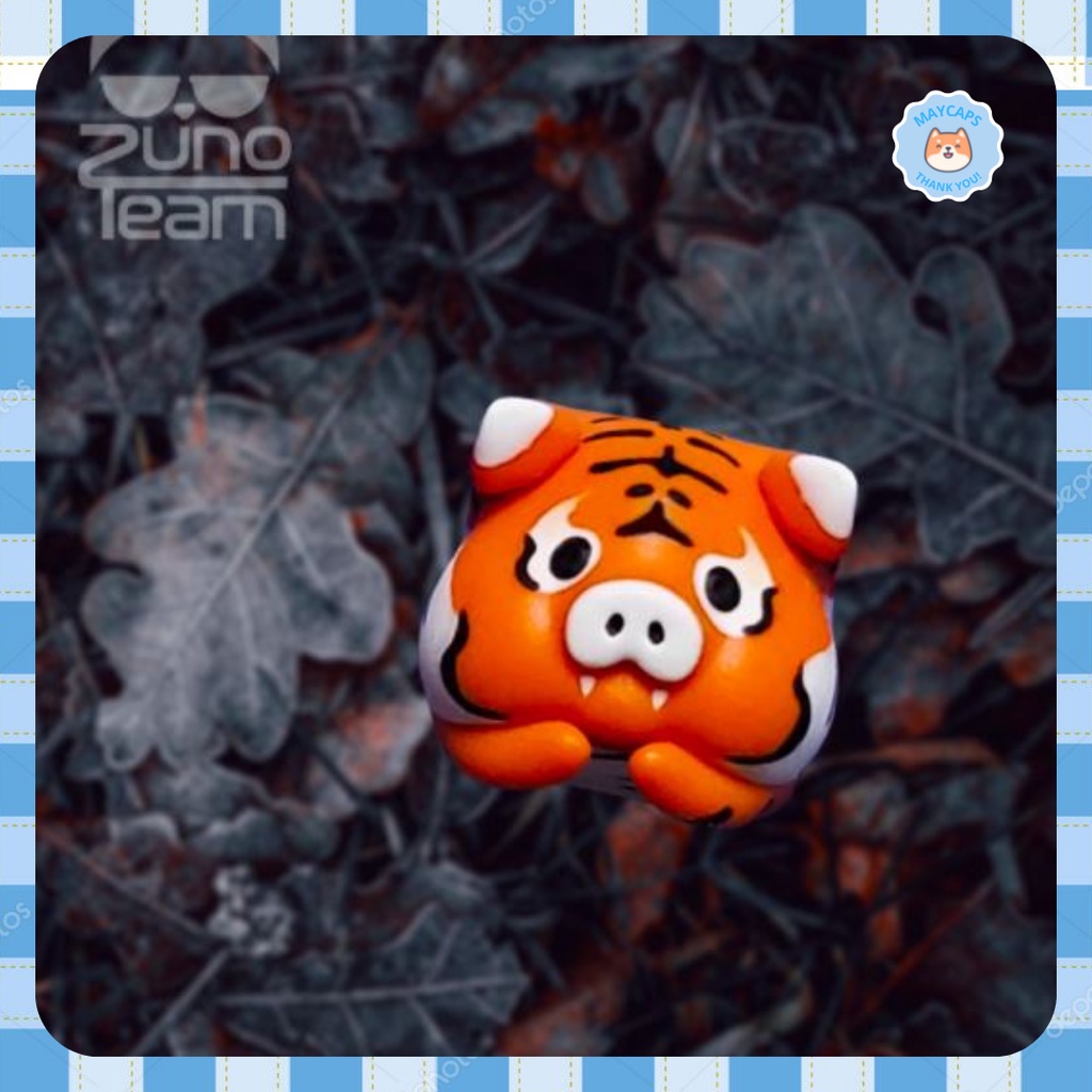 Keycap artisan nút bàn phím nghệ thuật dành cho bàn phím cơ mẫu hổ con - Chính hãng Zuno Team