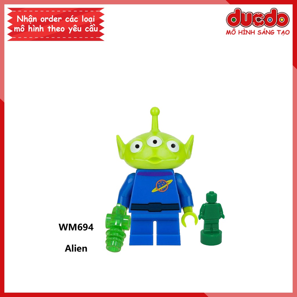 Minifigures các nhân vật trong Toy Story 4 - Đồ chơi Lắp ghép Xếp hình Mini Mô hình WM WM6060