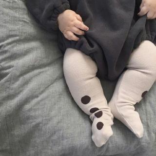 Quần legging chấm bi cho bé gái