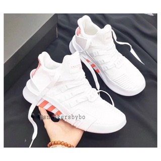(ẢNH THẬT) Giày A D I D A S EQT trắng vạch đỏ
