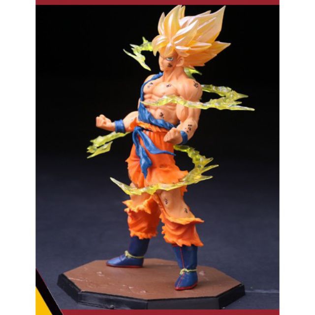 Mô hình Songoku Super Saiyan FZERO Dragon Ball cao 16cm chi tiết đẹp mắt