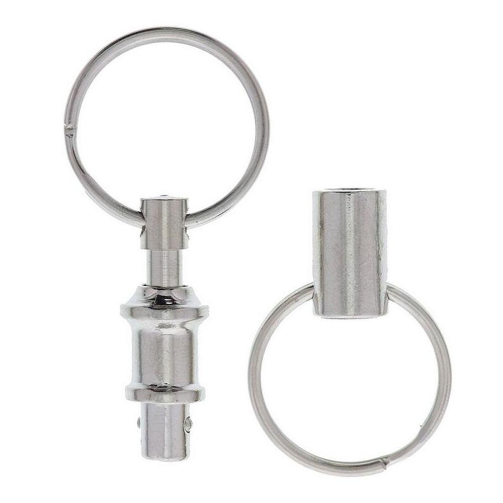 Set 2 Móc Khóa Sinh Tồn EDC Tháo Rời Nhanh Tiện Dụng Giá Đỡ