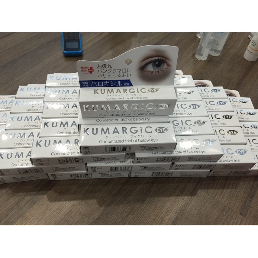 Kem giảm thâm quầng mắt KUMARGIC EYE Cream nội địa Nhật bản