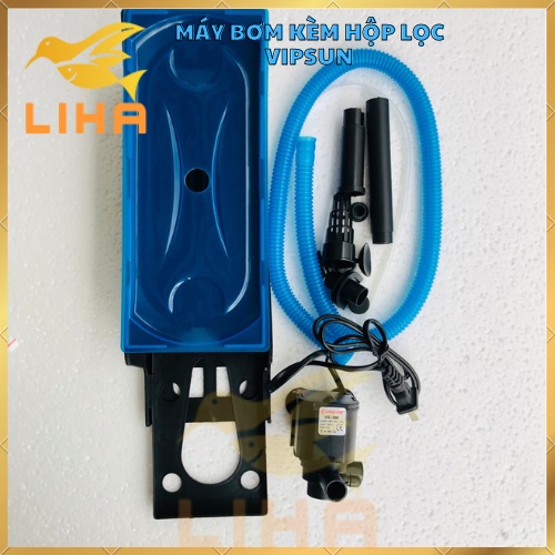 Máy Bơm Lọc Vipsun Fish - Bộ Máng Và Máy Bơm Lọc Nước Hồ Cá