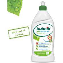 [HOT] Nước rửa chén Ludwik Eco 750ml không hại da tay hương thơm dịu mát