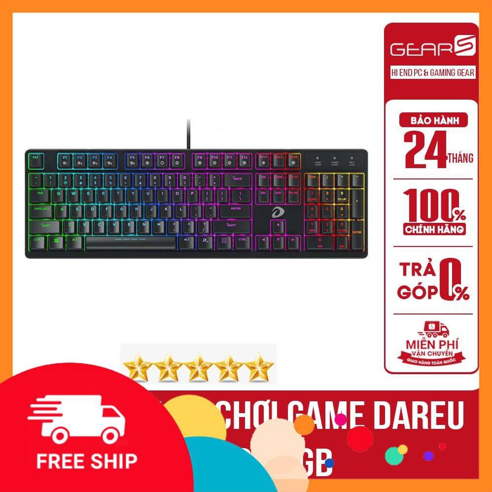 (A534) Bàn phím cơ chơi game DareU DK1280 RGB