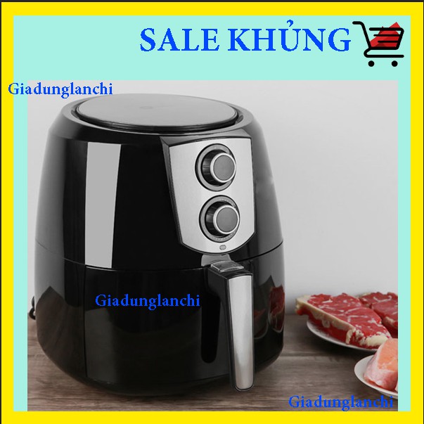 [ RẺ GIẬT MÌNH ❤️ ] Nồi Chiên Không Dầu Dung Tích 6L Hàng Cao cấp , Bảo Hành 12T duy nhất tại LANCHISHOP