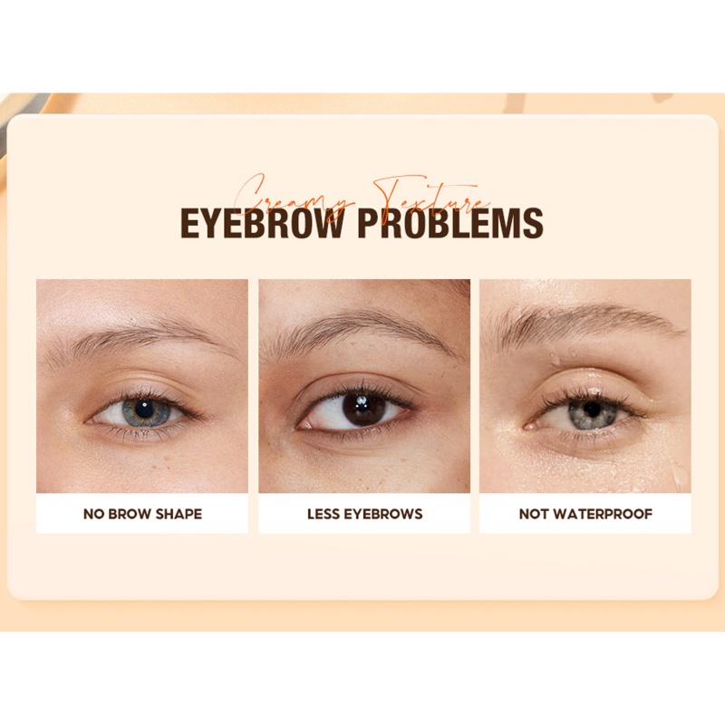 Kem Trang Điểm Lông Mày Lâu Trôi Tự Nhiên