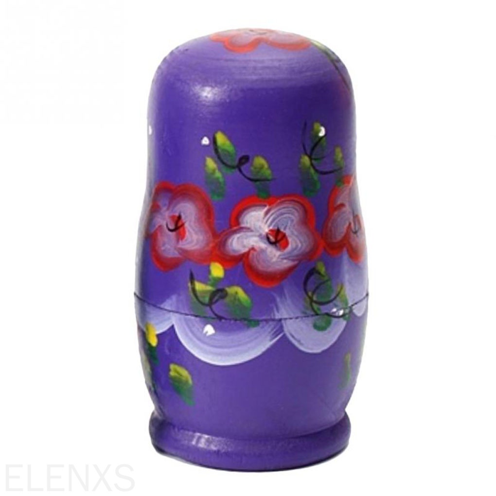 Bộ 5 búp bê Nga bằng gỗ