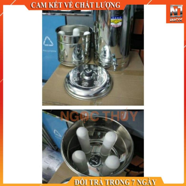 Bình lọc nước inox 304 kèm cục lọc