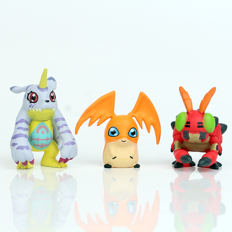 9 cái / bộ Digimon Quà Tặng Búp Bê Mô Hình Búp Bê Trang Trí Búp Bê Nhỏ Bộ Sưu Tập Phim Hoạt Hình PVC Mô Hình Đồ Chơi Búp Bê Digimon