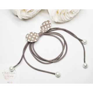 (ẢNH THẬT) Cột tóc nơ handmade Hàn Quốc Bemin