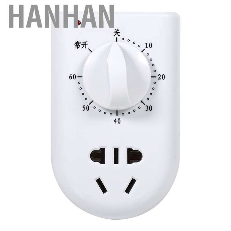 [Seller Recommendation] Ổ Cắm Điện Hẹn Giờ 60 Phút Ac 220v 10a